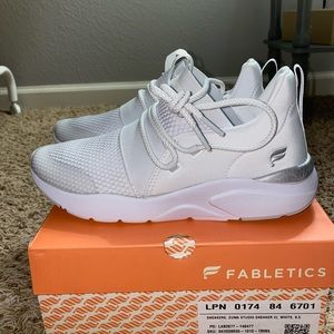 White Fabletics sneakers